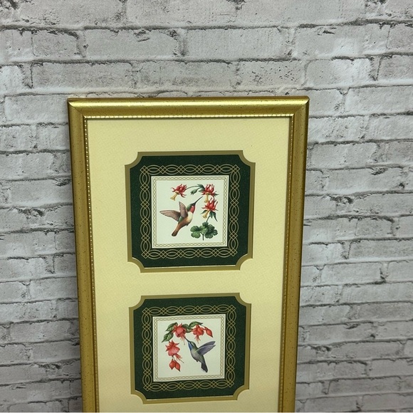 Hummingbirds Ruby Throat HUMMINGBIRD Heartfelt Collection 21" X 9" Framed Art - Picture 2 of 7